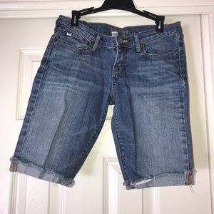 Abercrombie kids Bermuda cutoffs